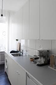 Small scandinavian kitchen design on one wall. Small Kitchen Scandinavian Design Minimal Ikea White Rg Daily Blog Rebecca Goddard 7 Rg Daily