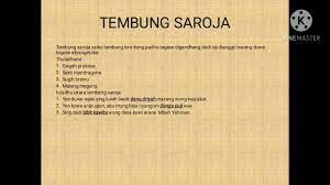 Kang hingaran basa iku mujudake babaring karsa. Bahasa Jawa Kelas 5 Basa Rinengga Youtube