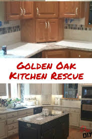 Golden Oak Kitchen Rescue Oak Kitchen Painting Oak Cabinets Interior Design Kitchen
