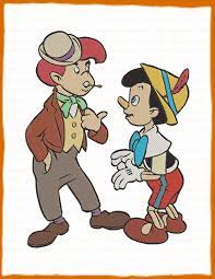 Lampwick and Pinocchio Filled Embroidery Design Instant - Etsy New Zealand