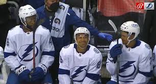 Tampa bay lightning and tampabaylightning.com are trademarks of lightning hockey l.p. Tampa Bay Lightning Makes History With All Black Starting Forward Line People Com