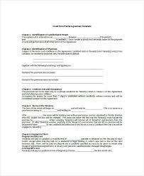 No matter how well you know someone you choose to invest with, there is simply no way to guarantee how he will react to a situation without a written agreement up front. Rental Agreement Template Switzerland