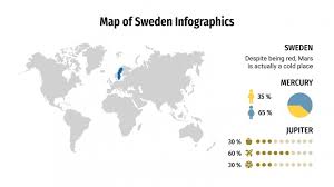 Teks tersedia nang ngisor lisensi atribusi/berbagi serupa creative commons; Map Of Sweden Infographics For Google Slides Powerpoint