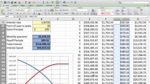 How To Make Loan Amortization Tables In Excel Download Demo File Youtube