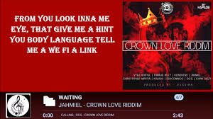 Are you see now top 20 crown love riddim results on the my free mp3 website. Download Jahmiel Waiting Lyrics By Riciano Cirino Crown Love Riddim 2016 In Mp4 And 3gp Codedwap