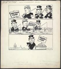 They span the years from 1921, when the nation was one year into the noble experiment, to early 1930, when its path to repeal was hastened by the great depression. Herblock S Presidents Herblock S History Political Cartoons From The Crash To The Millennium Exhibitions Library Of Congress
