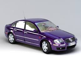 Volkswagen Passat Free 3d Model Volkswagen Passat Volkswagen Car 3d Model
