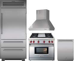 Flexible five element cooktops designed to handle all of your cooking needs. Wolf Woszreradwrh165 4 Piece Kitchen Appliances Package With Bottom Freezer Refrigerator Gas Range And Dishwasher In Stainless Steel