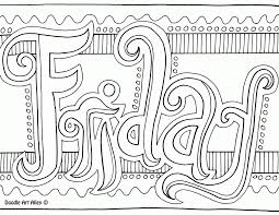 Days of the week coloring page. Days Of The Week Printable Coloring Pages Coloring Home