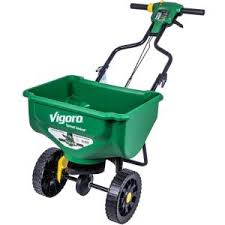 vigoro 15000 sq ft broadcast seed spreader 690100 the home depot