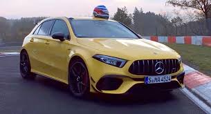 Watch 2020 Mercedes Amg A45 S Lap The Ring Faster Than The Lamborghini Murcielago In 2020 Lamborghini Murcielago Mercedes Amg Amg