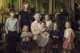A portrait of queen charlotte. Youngest Royals Show Off Their Style In New Photo With Queen Elizabeth Footwear News