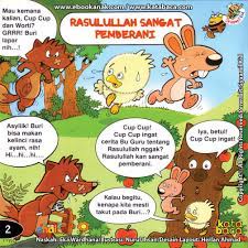 Karya seni gambar ilustrasi sangatlah beragam, salah satunya adalah komik. Komik Merupakan Salah Satu Sarana Menyampaikan Pesan Melalui Cara Golden