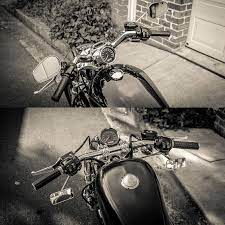 12 Harley Davidson Sportster Xl1200c Build 14 Part 1 Before After Front Top End Hd Drag Bars Drag Bars Harley Davidson Sportster Harley Davidson