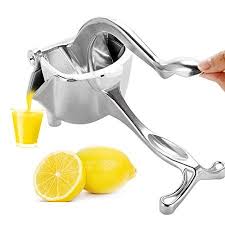 Top Rated Detachable Aluminium Lemon Squeezer Retro Style Hand Press Fruit Juicer Manual Citrus Press Juicer Quality Silver Revie Fruit Juicer Juicer Juice