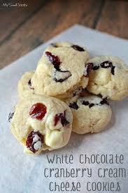 White Chocolate Cranberry Cream Cheese Cookies My Sweet Sanity Recipe Cream Cheese Cookies White Chocolate Cranberry Cranberry Cream Cheese