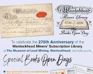 ‘Books Open Days’ – Celebrating the 270th Anniversary