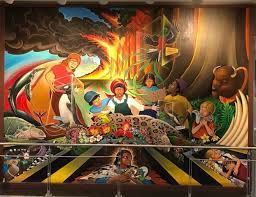 Before we get into the murals themselves, i'll give a little bit more information about what makes waiting around at denver international airport. Pin By Reni Suryana On Yang Saya Simpan In 2021 Denver Airport Painting Denver International Airport