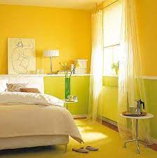 Go for lovely prints in orange for duvets or pillows. 25 Dazzling Interior Design And Decorating Ideas Modern Yellow Color Combinations Yellow Bedroom Walls Yellow Interior Yellow Room