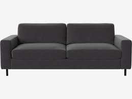 Scandinavia 2 Sitzer Sofa Ritz Stoff Grey Bolia Com Scandinavian Design Design Sofa