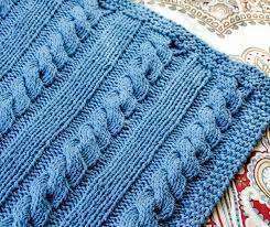There are free cable blanket knitting patterns here for knitters of all levels, from simple cables and braids for the beginner knitter to intermediate to more advanced patterns featuring celtic. Cables And Columns Free Knit Blanket Pattern Petals To Picots