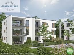 Aussenillustration Forum Allach Forumallach Allach Munchen Illustration Visualisierung Architektur Neubau Neu Gartendekoration Architektur Wohnungsbau