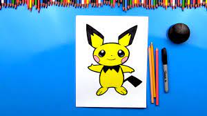 How To Draw Pichu Pokemon Art For Kids Hub Fan artists love to draw pikachu in all sorts of different looks and situations. how to draw pichu pokemon art for