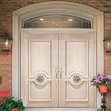 Baiding edges and 10 panel blended engineered door turn your modern main entrance door design: Hs Yh8045 Modern Style Oak Wood Door Designs Large Plain White Solid Wooden Front Entrance Door Buy Entrance Door Front Door White Door Product On Alibaba Com
