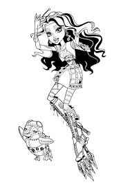 Monster Robecca Steam Fly With Pets Coloring Pages Monster High Coloring Pages Kidsdrawing Free Colori Coloring Pages Coloring Books Blank Coloring Pages