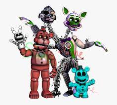 2d artist, 3d modeler and games tech graduate. Fan Made Fnaf World Enemies Hd Png Download Transparent Png Image Pngitem