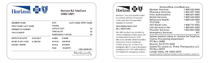 California department of health license #: Horizon Nj Totalcare Hmo D Snp Horizon Nj Health