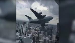 Authorities in austin, texas, say they have accounted for everybody after a man furious with the internal revenue service crashed his small plane into a building with an irs office. Watch Plane Flies Dangerously Close To Buildings In Brisbane Newshub