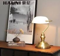 Nordic Classic Desk Study Hotel Bedside Modern Light Glass Table Lamp