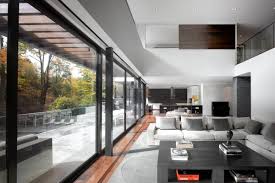 Patio Doors Open Plan Living Impressive Modern Home In Toronto Canada Open Space Living Room Elegant Living Room Design Contemporary House