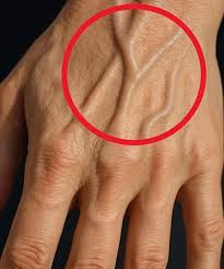 If you have visible veins, it means you are... See more