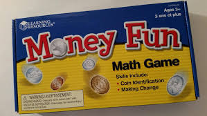 Check spelling or type a new query. Find More Money Fun Math Game By Learning Resources Ages 3 Incl 25 Paper Bills 44 Plastic Coins Activity Guide 20 Money Cards For Sale At Up To 90 Off