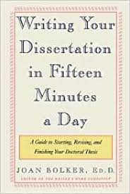 How to choose a phd supervisor. Amazon Com Writing Your Dissertation In Fifteen Minutes A Day A Guide To Starting Revising And Finishing Your Doctoral Thesis 8601234600350 Joan Bolker Books