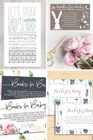 All The Cutest Sweetest Cheesiest Wordings To Ask For Books Not Cards For Baby Showers Ask For Books
