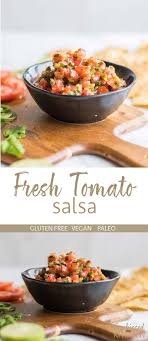 Fresh Tomato Salsa Recipe This Easy Homemade Salsa Is The Perfect Topping For Salads And Tacos And Fresh Salsa Recipe Easy Homemade Salsa Easy Salsa Recipe