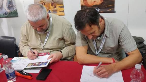 Intervista a Frédéric Brrémaud e Federico Bertolucci | Lucca Comics and Games 2018 MangaForever.net