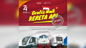 We did not find results for: Hari Ini Gratis Naik Kereta Api Memeriahkan Hut Kemerdekaan Ri Ke 74