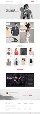 Brand Fashion Ecommerce Psd Template
