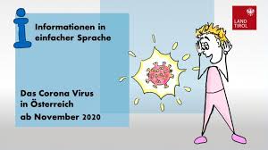 Die ersten infektionen mit dem coronavirus wurden in österreich am 25. Tirol Informationen Zum Corona Virus In Einfacher Sprache Bizeps