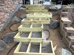 These steps are just an illusion and are not to be confused with concrete that actually floats. Composite Stairs Framed How To Frame Composite Stairs Youtube