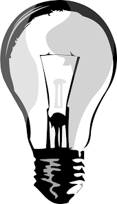 Black And White Light Bulb Clip Art Lightbulb Free Clip Art Clip Art Free Clipart Images