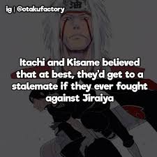 Jiraiya Itachi Naruto Jiraiya Naruto Facts