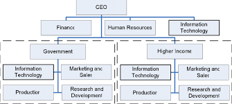 customer departmentalisation an example of an organisation