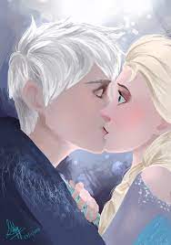 Jack And Elsa Icy Kisses By Shafiqsaya Deviantart Com On Deviantart Jack And Elsa Jack Frost And Elsa Jack Frost