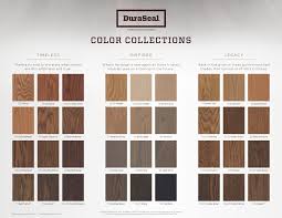 Duraseal Stain Options Independent Hardwood Floor