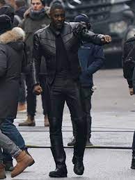 Elba Black Leather Jacket Brown Leather Jacket Men Leather Jacket Black Leather Jacket Men
